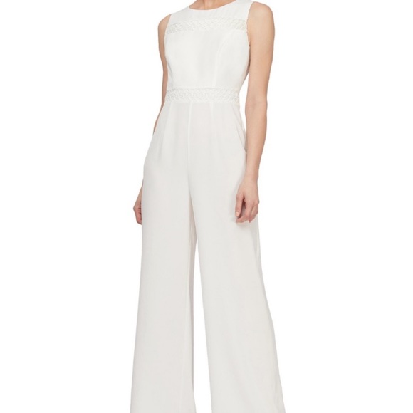 Dresses & Skirts - White jumpsuit size 6 NWT $99